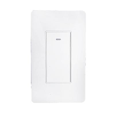 China APP Control+Voice control 1gang touch lamp switch wall zigbee wifi garage door smart switch no required neutral zu verkaufen