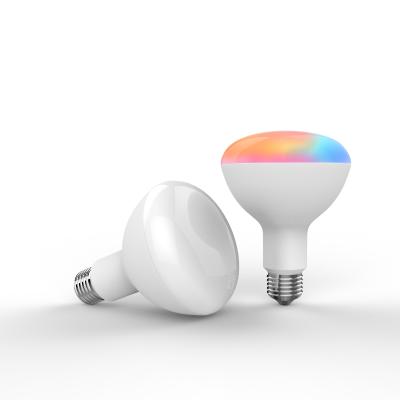 China desktop alexa and google voice control tuya wifi rgb led filament bulb smartcharge br30 smart bulb for sale