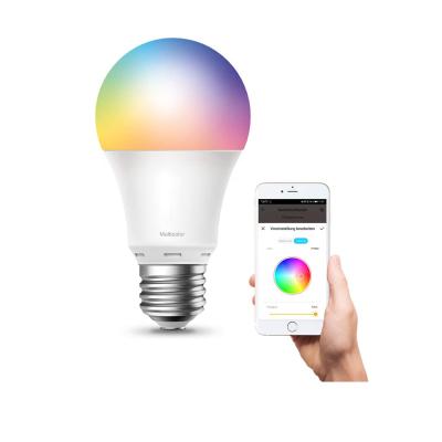 China Wholesale office factory wholesale b22 e27 e26 9w rgbcw color zigbee google alexa tuya tuya smart wifi bulb bulb for sale