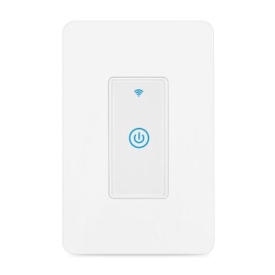 China Household 0.5W 100000 Times Smart WiFi Wall Switch for sale