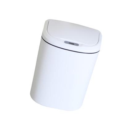 China Infrared 12L 33cm Height Motion Sensor Garbage Can for sale