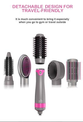 China 5 In 1 Interchangeable Hot Hair Styling Brush Powerful DC Motor for sale