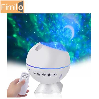 China Fimilo Modern Moon Starry Projector with Voice Control Multi-angle Adjusted Night Light for sale