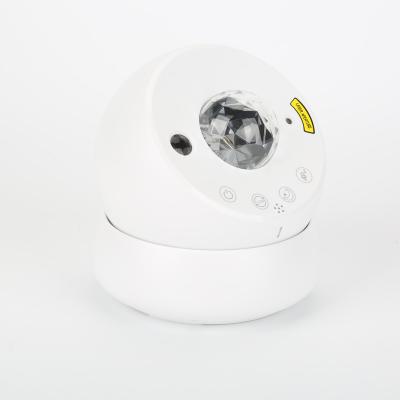 China 360 Degree Modern White Color Music Light Star Projector Night Light for Home Theater Bedroom for sale