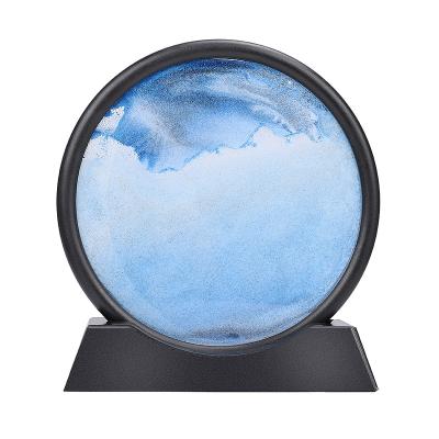 China Country 7 Inch 3D Quicksand Painting For Home Art Decoration for sale