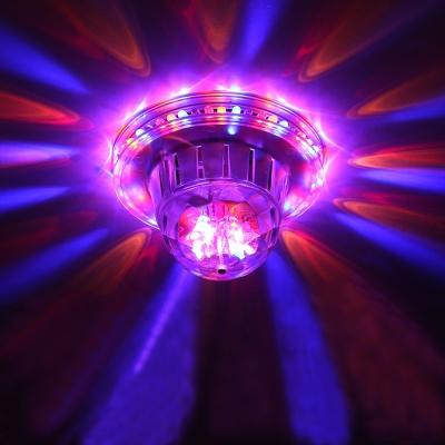 China Modern LED Stage Light Mini Crystal Rotating Ball Auto Sound Activated Multicolor Disco Light For KTV Party Wedding for sale