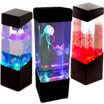 China Room Bedside / LED Aquarium Light Table Lamp / Jellyfish Lights Aquarium Lamp Night Light Aquarium Fish Tank for sale