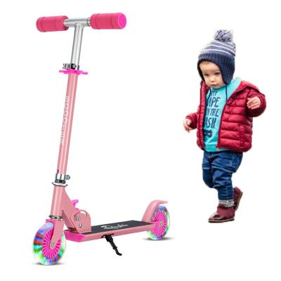 China 2021 Kid's Rise 2 Wheels Adjustable Foldable Kick Scooter With Tripod For Kids And Children for sale