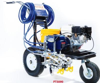 China Petrol Engined Road Line Marking Machine 4.0L/Min Delivery Rate for sale