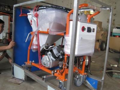 China Wall Cement Plastering Machine / Cement Sprayer Machine For Instance for sale