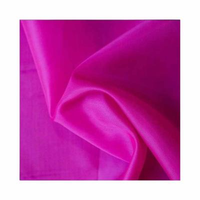 China Customized Color Polyester Taffeta Ribbon Fabric 180t Flame Retardant Polyester Taffeta Fabric With PU Coating for sale