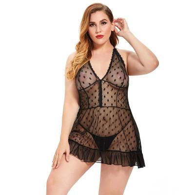 China Spandex/nylon wholesale see summer sex babydoll plus size lingerie wholesalers for sale