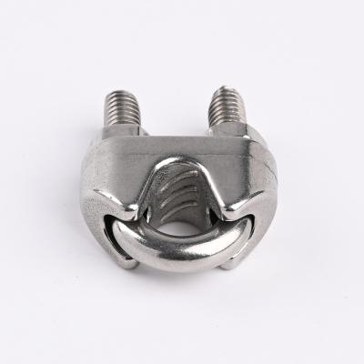 China Anticorrosive Factory Supplier New Brand Anticorrosive Antirust Plain 304 Stainless Steel 741 Wire Rope Clip for sale