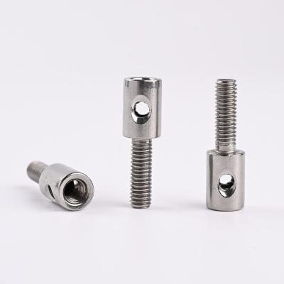 China Anticorrosive Hot Sale New Design Stainless Steel 304 316 Eye Bolt With Split Pin Hole For Daily Life for sale