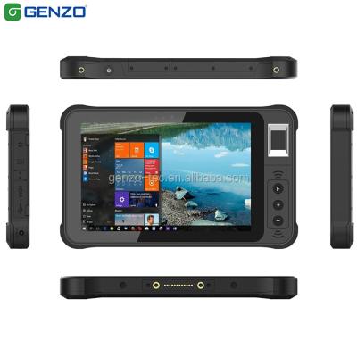 China Waterproof 7 Inch 1000 Nits Multi Function Rugged Biometric Fingerprint NFC Tablet Windows Industrial Barcode for sale