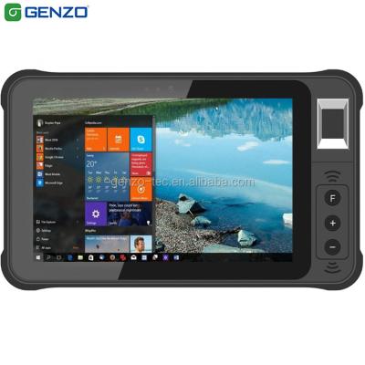 China Waterproof 7 Inch IP67 Industrial Tablet Windows 10 Rugged Tablet 1000 Nits With 2D Barcode And Fingerprint for sale