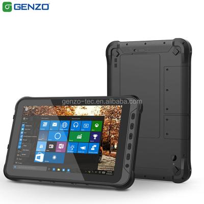 China Nits 10 Inch Sunlight Shine 1000 Nits Shockproof Height Rugged Windows 1000 Readable Tablet With UHF And Fingerprinter for sale