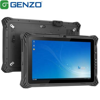 China GENZO 12 inch Waterproof Rugged Tablet with Intel N5105h CPU JASPER LAKE, RS232 and RJ45 with windows 10/win 7 for sale