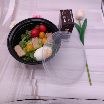 China Minimalist clear plastic container disposabledisposable plastic food container with lidmicrowaveable disposable food packaging for sale