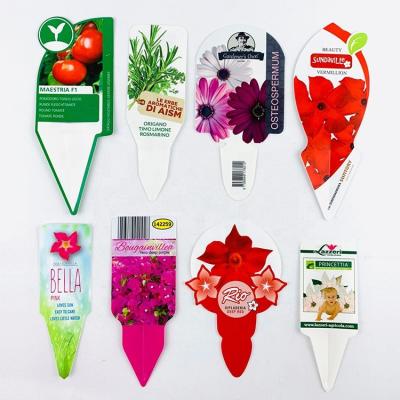 China Eco - Friendly Garden Waterproof Supplier PP Factory Label for sale