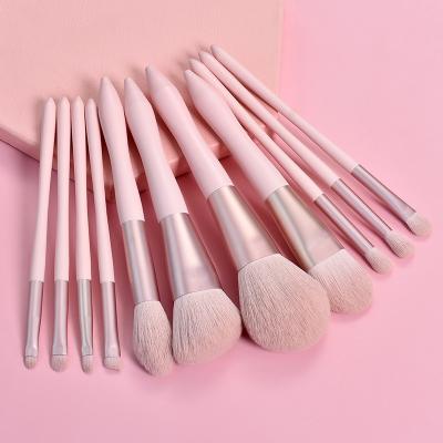 China Angular blush brush makeup geat makeup sweeps neon 9am makeup brush for sale