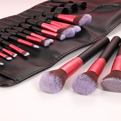 China Angular Blush Rose Gold Makeup Brushes 32 Piece Makeup Brush Set Makeup Brushes High Quality Custom for sale