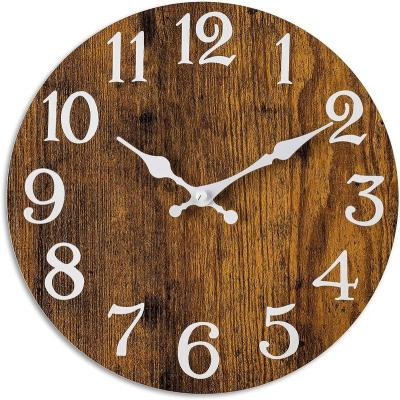 China Large Modern Handmade Wood Wall Clocks 12