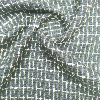 China Rayon Acrylic Polyester Hot Selling Wind Proof Medium Weight Tweed Fabric For Tracksuit Top/Bottom Style for sale