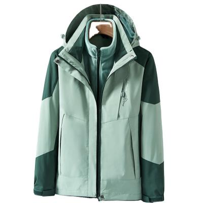 China Breathable Detachable Super Warm Outdoor Raincoats 3 In 1 Custom Apparel Winter Tech OEM for sale