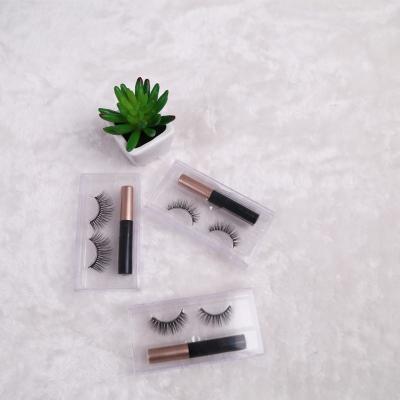 China Natural Soft Magnetic Eyelashes And Eyeliner Kit 7 Pairs 3D Natural Magnetic Fake Lashes Set for sale