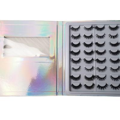 China 16 Pairs Lashes Pound Natural Soft Hot Selling Private Label 25mm Mink Wrapping Lashes for sale