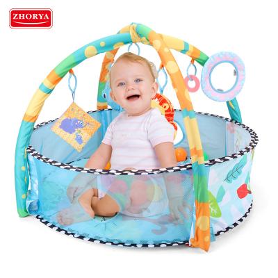 China Cartoon Blanket Zhorya Plush Cloth Book Baby Ball And Gym High Quality Non-Toxic Infant Newborn Mats for sale