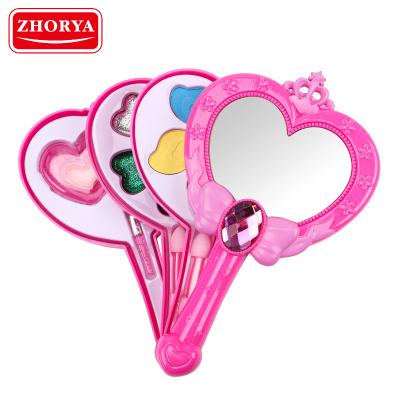 China Pretend Play Zhorya Kids Pretend Play Makeup Mirror Pretend Makeup for Girls Set Toy for sale