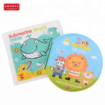 China World Submersible Style My World My First Book Eva Baby Bath Book Newborn Educational Soft Toy With Contains Airbags for sale