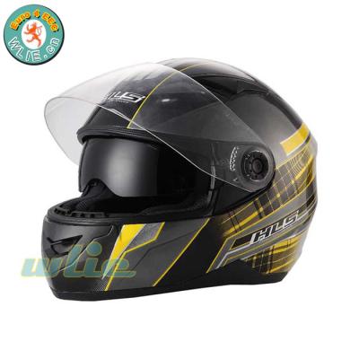 China Double Visor Flip With Adjustable DOT EEC Certificate Motorcycle Helmet FF809 (Full Face) for sale