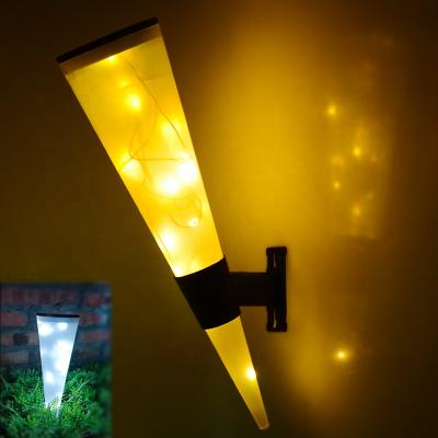 China 2021 New Arrival Beautiful LED Solar Garden Lawn Lights Yard Solar Pathway Garden Lawn Decoration Lights for sale