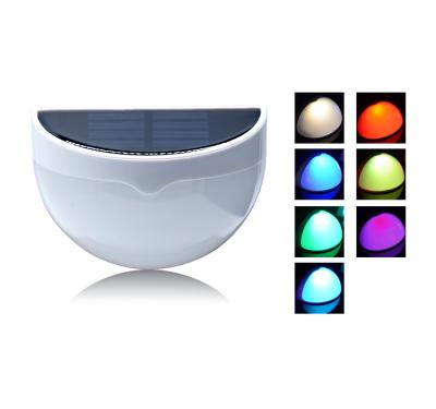 China Garden Solar Light RGB Garden Lamp Outdoor Lighting Solar Wall Lamp for Landscape for sale