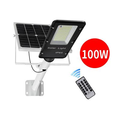 China ROUTE factory direct sale IP65 100W LED energy saving outdoor solar street light included street lamp for sale