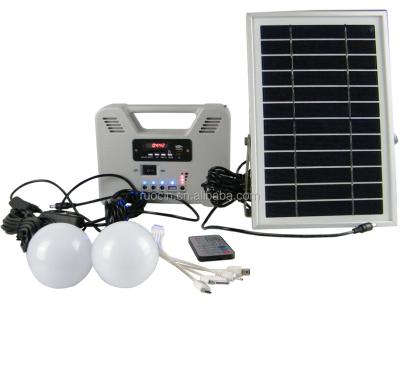 China Mini Portable Solar LED Light Home Kit System Home Solar Power Generator Led Solar Lights for sale