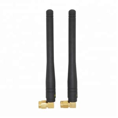 China 2.15-3.0dBi 868MHz High Quality High Gain Rubber Elbow Rod 868MHZ Wireless Antenna SW868-WT100 for sale