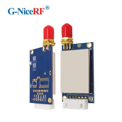 China G-NiceRF SV611-915-TTL Wireless Data Transceiver In 100mW -121dBm FSK TTL 915MHz RF Transmitter Serial Receiver Module SV611 for sale