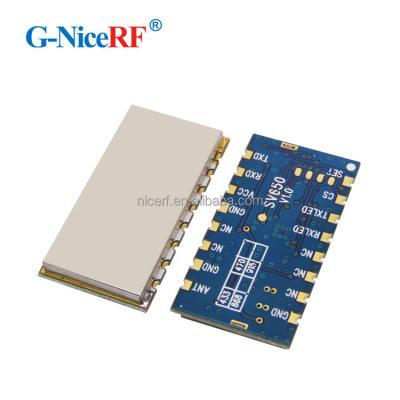 China G-NiceRF 868MHz 3km Uart 500mW SV650 rs485 rf transceiver wireless embedded module SV650 for sale