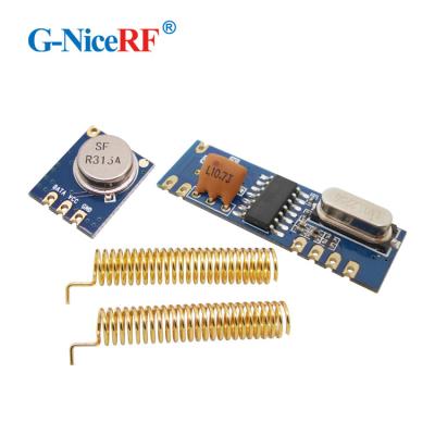 China G-NiceRF Long Range Small Size 433MHz 315MHz High Power ASK Module STX882 transmitter+ SRX882 Receiver Module 12*15.2*5.2mm for sale