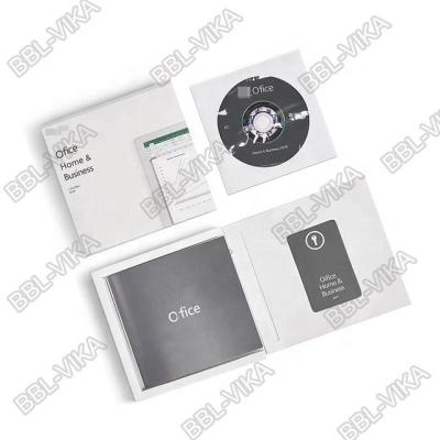 China Officee 2019 Home and Business PC Mac Bind Key Card Box Officee HB 2019 No DVD Box Officee 2019 Home and Business Box for sale