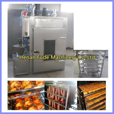 China sausage smokehouse, automatic duck smoking oven, meat smoking house for sale