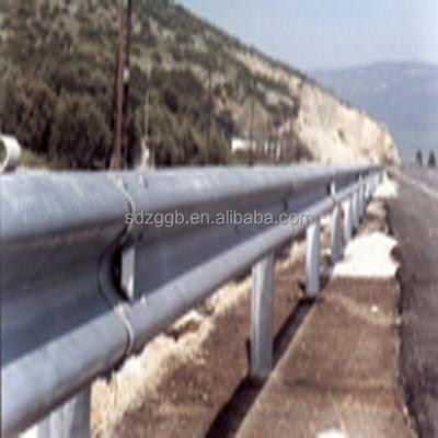 China Durable.high intensity.great waves road guardrail Q235 corrosion resistant two grade 310mm*83mm for sale