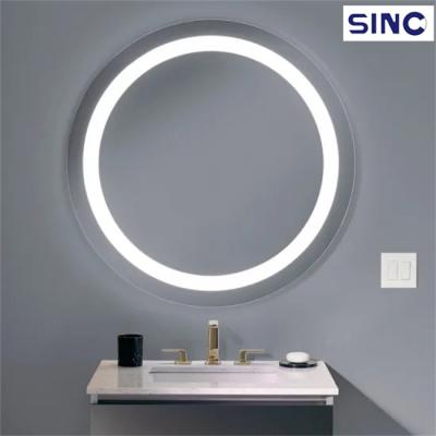 China Bright Oval Led Salon Mirrors Beauty Salon Mirrors With Led Light Modern Designed for sale