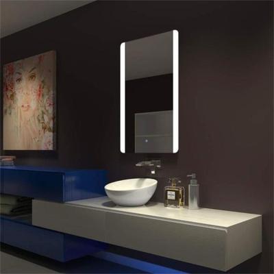 China Factory Hot Sale LED Lighted Vanity Mirror Bathroom Accessories Make Up Backlit Touch Sensor for sale