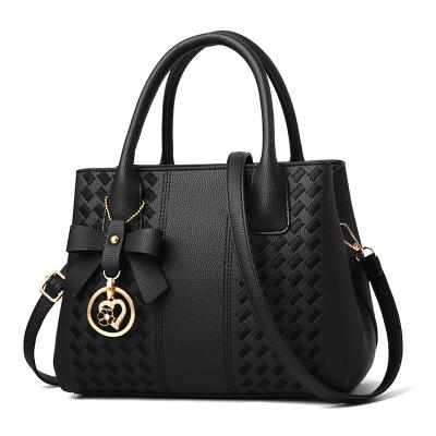 China Custom Embroidered Custom Made PU Leather Bag Women Handbags Handbags Women Shoulder Bags Luxury Ladies Tote Bags Famous Designer Brands Tote Bags Ladies Tote Bags hand for sale