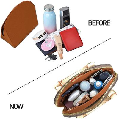 China Waterproof shockproof dustproof finished bag middlebag cosmetic storage tank large zipper purse felt inner bag finger bag for sale